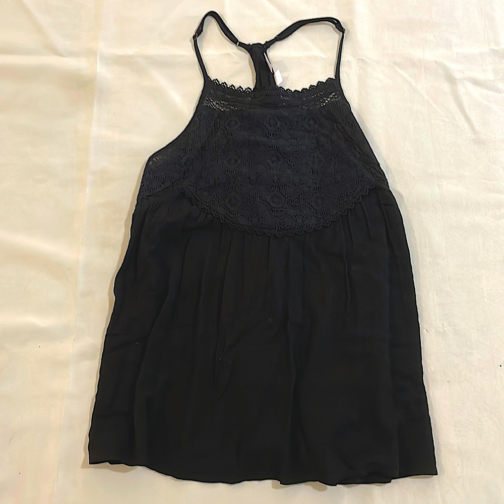 Melrose and Market Black Lacy Cami